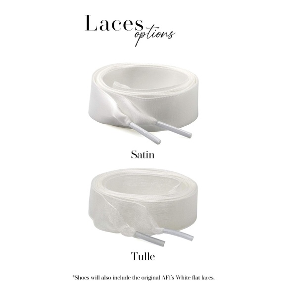 Wedding Sneakers for the Bride - Personalized Bridal Shoes - Nike Air Force 1 - Picture 8 of 8